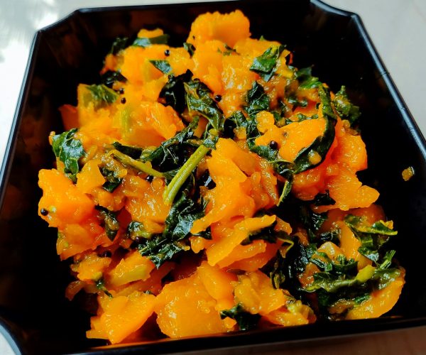 Pumpkin Spinach